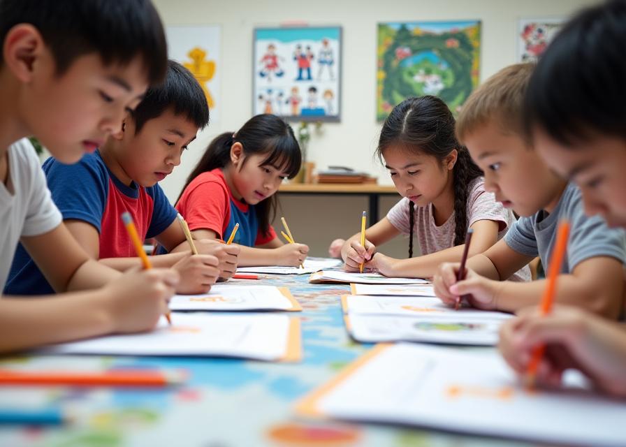 Atelier enfant manga