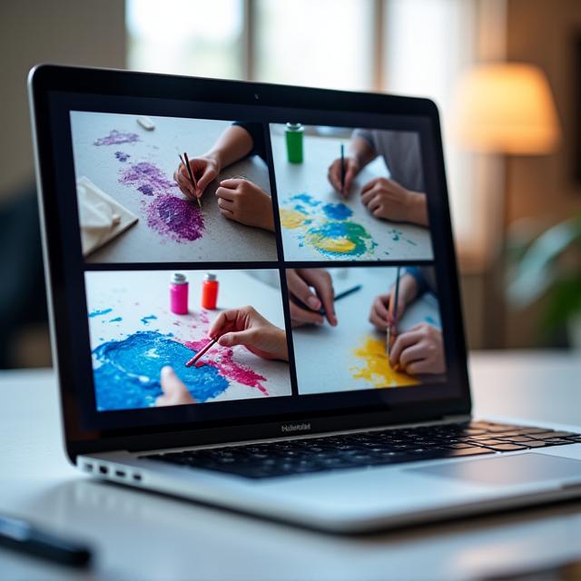 Cours d'art en ligne